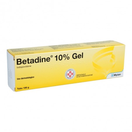 Betadine 10% Gel Disinfettante per Infezioni Cutanee 100 G - Disinfettanti e cicatrizzanti - 023907138 - Betadine - € 10,35