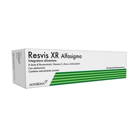 Alfasigma Resvis XR Integratore Stress Ossidativo 20 Compresse - Integratori per concentrazione e memoria - 904726890 - Alfas...