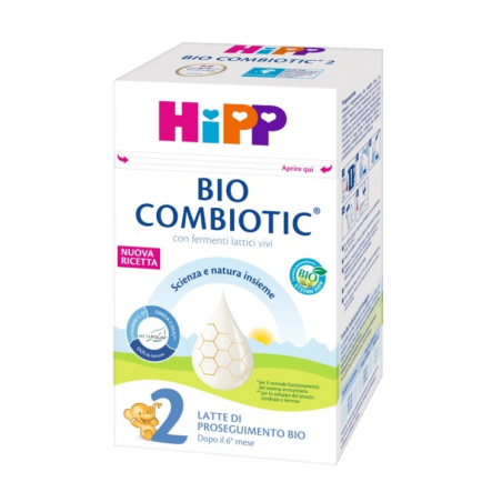 Hipp 2 Latte Di Proseguimento Bio Combiotic 600 G - Latte in polvere e liquido per neonati - 983365949 - Hipp - € 18,00