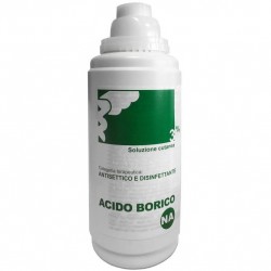 Nova Argentia Acido Borico Na 3% Soluzione Cutanea 500 Ml - Igienizzanti e disinfettanti - 030450023 - Nova Argentia