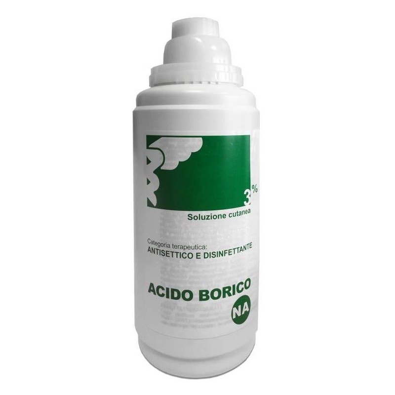 Nova Argentia Acido Borico Na 3% Soluzione Cutanea 500 Ml - Disinfettanti e cicatrizzanti - 030450023 - Nova Argentia - € 2,67
