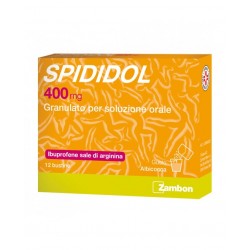 Spididol 400mg Ibuprofene Per Dolori 12 Bustine - Farmaci per dolori muscolari e articolari - 039600022 - Spididol - € 7,68