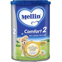 Mellin Comfort 2 Latte In Polvere 800 G - Latte in polvere e liquido per neonati - 979051733 - Mellin - € 27,66