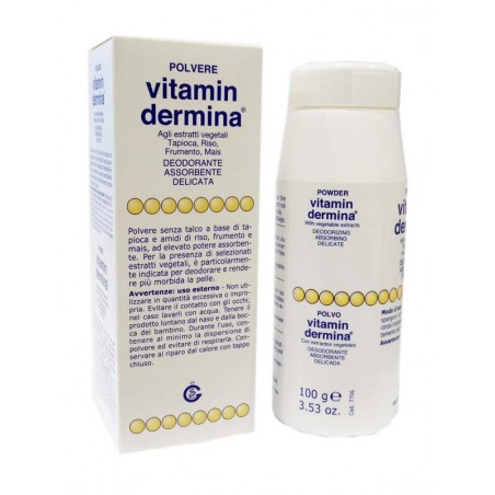 Vitamindermina Polvere Deodorante Assorbente Delicata 100 G Vitamindermina - 1 Vitamindermina Polvere Deodorante Assorbente Delicata 100 G Vitamindermina - 1