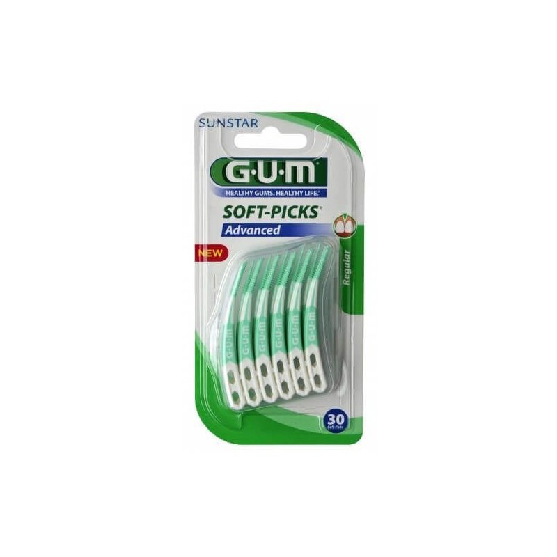Gum Soft-Picks Advanced Scovolini 30 Pezzi - Fili interdentali e scovolini - 970435842 - Gum - € 6,10