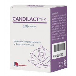Uriach Italy Candilact E4 10 Capsule - Integratori per apparato uro-genitale e ginecologico - 944157522 - Uriach Italy - € 20,22