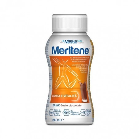 Nestlé Meritene Drink Cioccolato Alimento Arricchito 200 Ml - Integratori per sportivi - 926025976 - Meritene - € 3,88