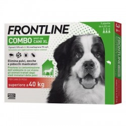 Frontline Combo Spot-On 2 In 1 Cani XL 40Kg - 3 Pipette - Prodotti per cani e gatti - 103655116 - Frontline - € 34,89