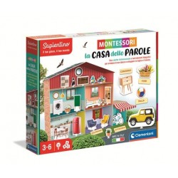 Clementoni Montessori La Casa Delle Parole - Linea giochi - 982988394 - Clementoni - € 16,90