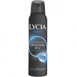 Lycia Men Original Dry 72h Deodorante 150 Ml - Deodoranti per il corpo - 974893063 - Lycia