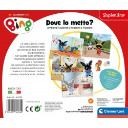 Clementoni Bing Dove Lo Metto? - Linea giochi - 981293855 - Clementoni - € 14,90