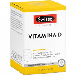Swisse Vitamina D Mantenimento Ossa E Denti Sani 100 Capsule - Integratori per articolazioni ed ossa - 976204851 - Swisse