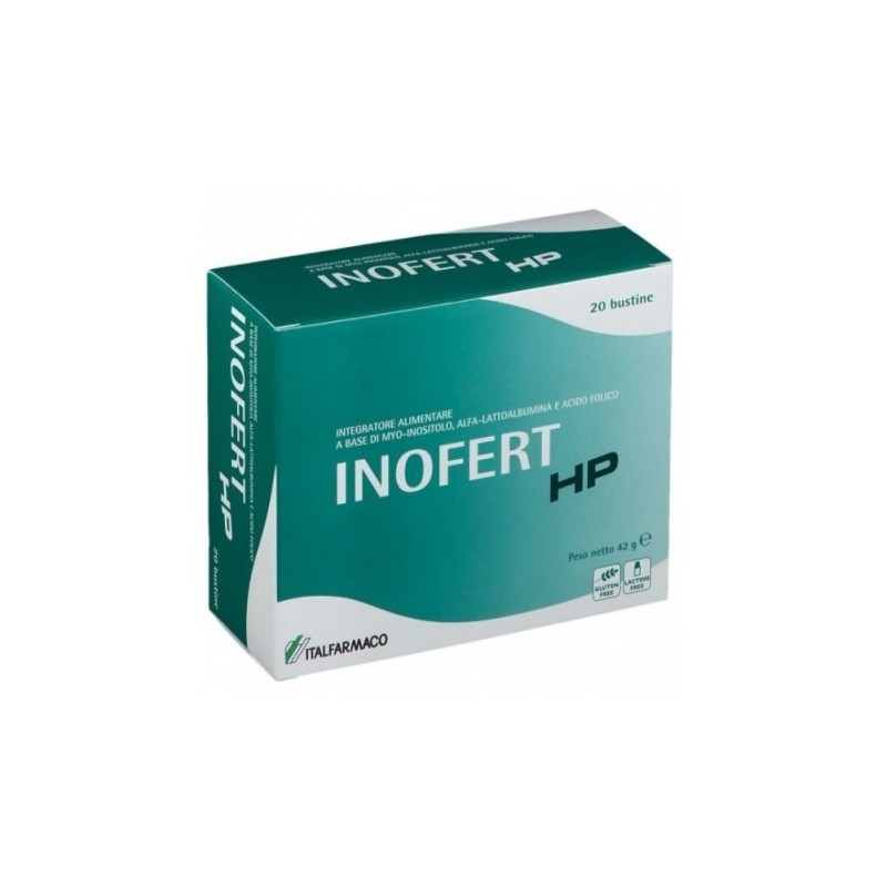 Inofert HP Integratore Per Ovaie 20 Bustine - Integratori per apparato uro-genitale e ginecologico - 977668134 - Inofert HP -...