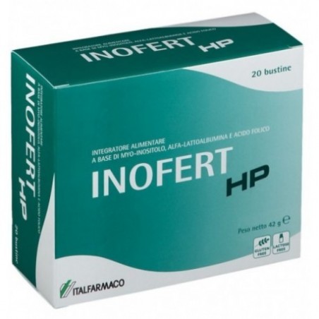Inofert HP Integratore Per Ovaie 20 Bustine Inofert HP - 1 Inofert HP Integratore Per Ovaie 20 Bustine Inofert HP - 1