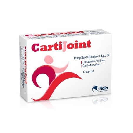 Cartijoint Glucosamina Cloridato e Condroitin Solfato 30 Capsule - Integratori per dolori e infiammazioni - 904017643 - Carti...