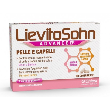 Marco Antonetto Lievitosohn Advanced 60 Compresse - Integratori per pelle, capelli e unghie - 975890892 - Marco Antonetto - €...