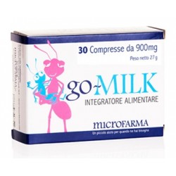 Microfarma Go-milk 30 Compresse - Integratori prenatali e postnatali - 934276116 - Microfarma - € 19,47