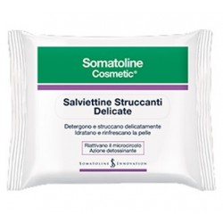 Somatoline Cosmetic Viso Salviette Struccanti 20 Pezzi - Detergenti, struccanti, tonici e lozioni - 974169005 - Somatoline - ...