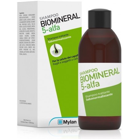 Biomineral 5-Alfa Shampoo Normalizzante 200 Ml - Shampoo per capelli grassi - 901481642 - Biomineral - € 9,86