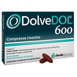 Shedir Pharma Unipersonale Dolvedol 600 20 Compresse - Integratori - 942897758 - Shedir Pharma - € 27,40