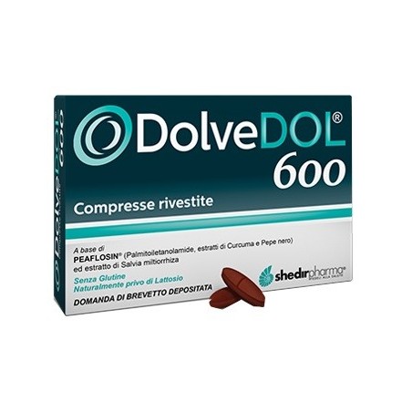 Shedir Pharma Unipersonale Dolvedol 600 20 Compresse - Integratori - 942897758 - Shedir Pharma - € 28,97