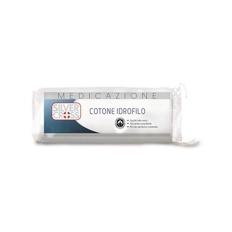 Comifar Distribuzione Cotone Idrofilo Silvercross 250g 1 Pezzo - Medicazioni - 922251071 - Comifar Distribuzione - € 7,50
