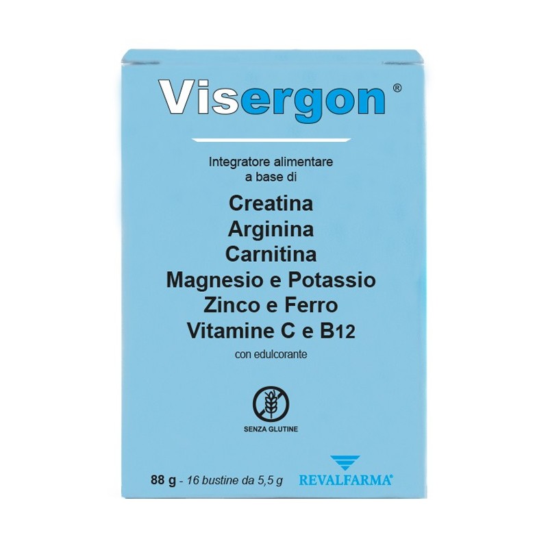 Revalfarma Visergon 16 Bustine 5,5 G - Vitamine e sali minerali - 904317916 - Revalfarma - € 16,92