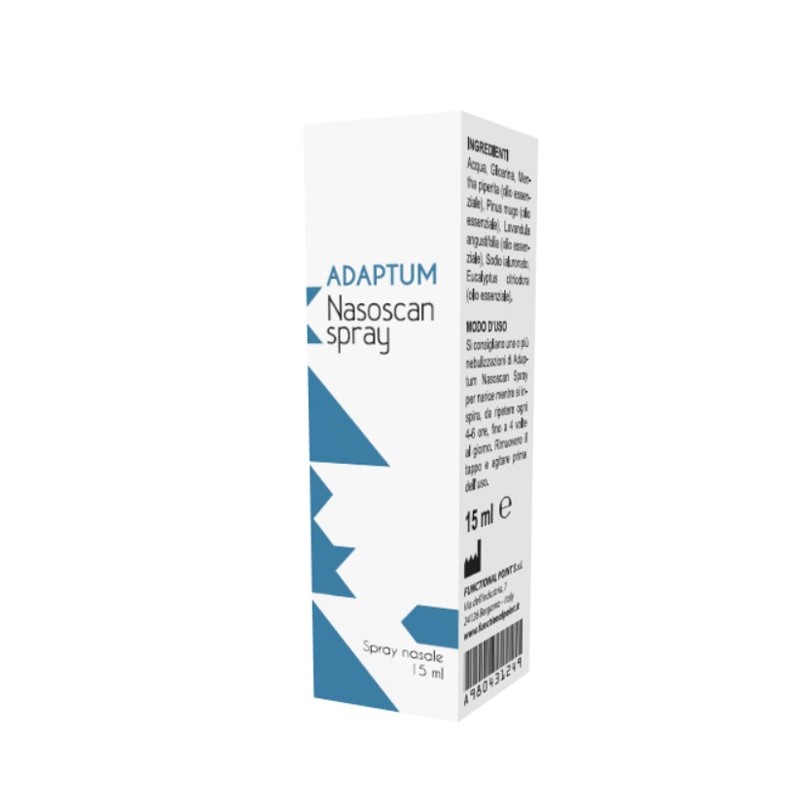 Functional Point Adaptum Nasoscan Spray Nasale 15 Ml - Prodotti per la cura e igiene del naso - 980431249 - Functional Point ...