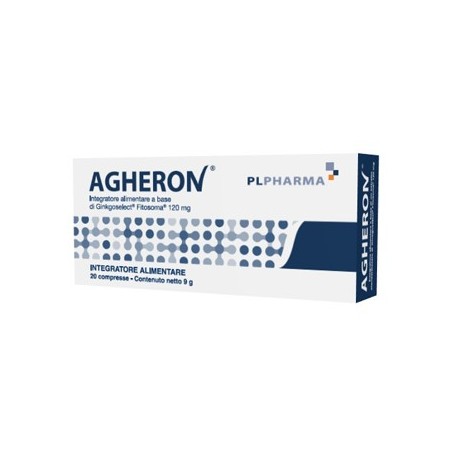 Pl Pharma Agheron 20 Compresse - Integratori per concentrazione e memoria - 902001371 - Pl Pharma - € 15,39