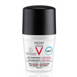 Vichy Homme Deodorante Anti-Macchie Lunga Durata Uomo 50 Ml - Deodoranti per il corpo - 971968122 - Vichy