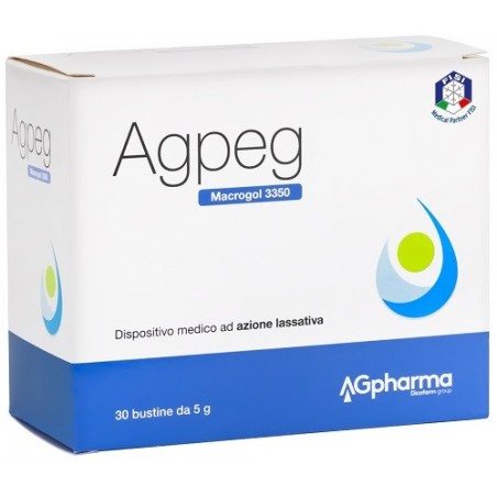 Ag Pharma Agpeg Macrogol 3350 30 Buste 5 G Ag Pharma - 1 Ag Pharma Agpeg Macrogol 3350 30 Buste 5 G Ag Pharma - 1