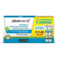 Zuccari Aloevera2 Dentifricio Sbiancante e Protettivo 2 X 100 Ml - Dentifrici e gel - 982951016 - Zuccari - € 6,48