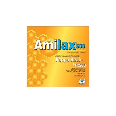 Revalfarma Amilax 600 10 Flaconcini 10 Ml Revalfarma - 1 Revalfarma Amilax 600 10 Flaconcini 10 Ml Revalfarma - 1
