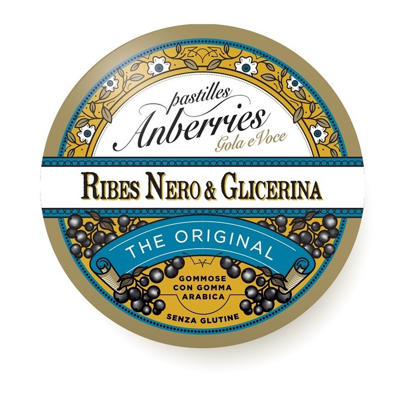 Eurospital Anberries Classiche Ribes Nero & Glicerina Caramelle 55 G - Caramelle - 975041601 - Eurospital - € 3,55