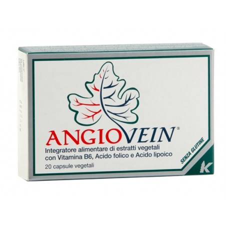 Korpo Angiovein 20 Capsule Gelatina - Circolazione e pressione sanguigna - 902484171 - Korpo - € 15,54