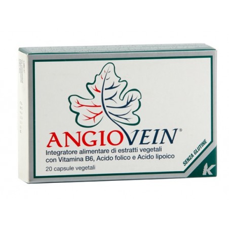 Korpo Angiovein 20 Capsule Gelatina - Circolazione e pressione sanguigna - 902484171 - Korpo - € 15,46