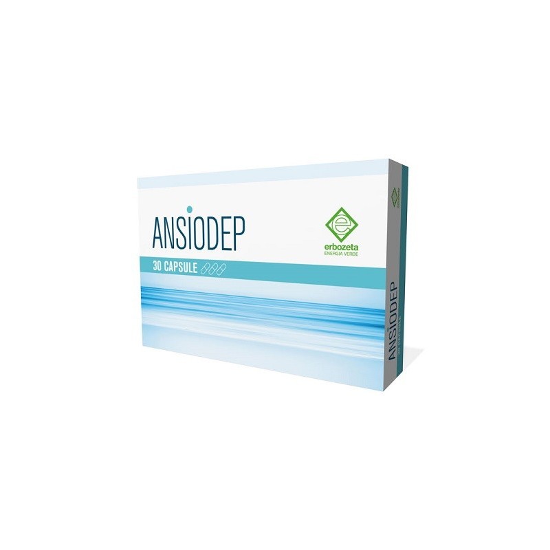 Erbozeta Ansiodep 30 Capsule 325 Mg - Integratori per umore, anti stress e sonno - 906117015 - Erbozeta - € 14,28