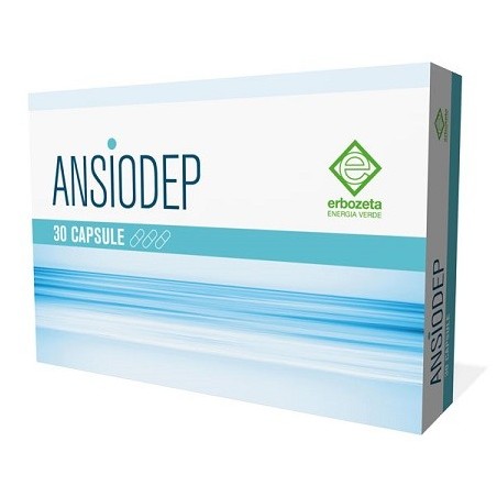 Erbozeta Ansiodep 30 Capsule 325 Mg - Integratori per umore, anti stress e sonno - 906117015 - Erbozeta - € 14,28