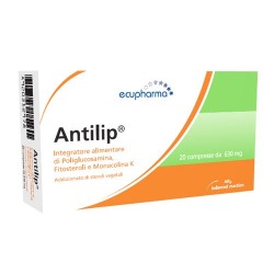 Ecupharma Antilip 20 Compresse - Integratori per il cuore e colesterolo - 920312978 - Ecupharma