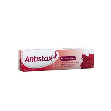 Antistax Active Cream Microcircolazione Delle Gambe 100 G - Farmaci per gambe pesanti e microcircolo - 972152627 - Antistax -...