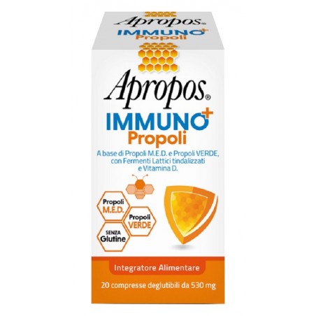 Desa Pharma Apropos Immuno+ Propoli 20 Compresse Deglutibili - Integratori per difese immunitarie - 982183434 - Apropos - € 1...