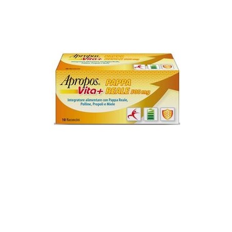 Desa Pharma Apropos Vita+ Pappa Reale 500 Mg 10 Flaconcini 10 Ml Apropos - 1 Desa Pharma Apropos Vita+ Pappa Reale 500 Mg 10 Flaconcini 10 Ml Apropos - 1