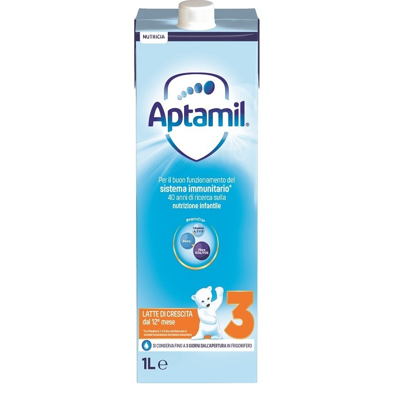 Danone Nutricia Soc. Ben. Aptamil 3 Latte Crescita 1000 Ml - Latte in polvere e liquido per neonati - 922990864 - Aptamil - €...
