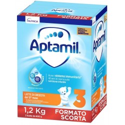 Danone Nutricia Soc. Ben. Aptamil 3 1200 G - Latte in polvere e liquido per neonati - 975193424 - Aptamil - € 24,12