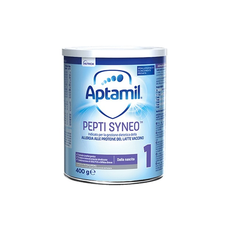 Danone Nutricia Soc. Ben. Aptamil Pepti Syneo 1 400 G - Latte in polvere e liquido per neonati - 978981936 - Aptamil - € 42,03
