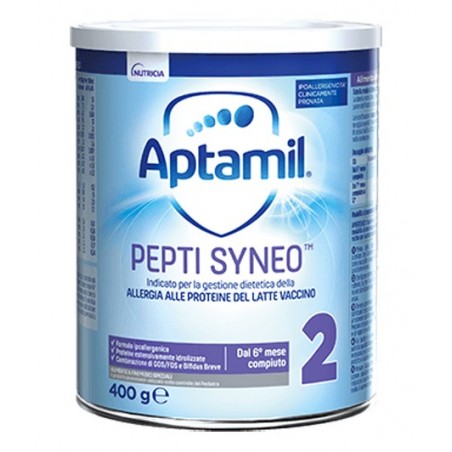 Danone Nutricia Soc. Ben. Aptamil Pepti Syneo 2 400 G - Latte in polvere e liquido per neonati - 978981948 - Aptamil - € 41,08