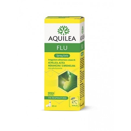 Uriach Italy Aquilea Flu Spray Gola 20 Ml - Prodotti fitoterapici per raffreddore, tosse e mal di gola - 937129118 - Uriach I...