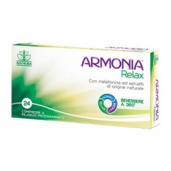 Armonia Relax 1 Mg A Base Di Melatonina 24 Compresse - Integratori per umore, anti stress e sonno - 942317595 - Armonia - € 1...