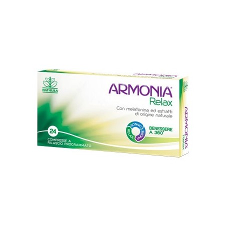 Armonia Relax 1 Mg A Base Di Melatonina 24 Compresse - Integratori per dormire - 942317595 - Armonia - € 13,63