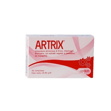 Laerbium Pharma Artrix 36 Compresse - Integratori per dolori e infiammazioni - 905490633 - Laerbium Pharma - € 18,02